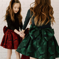 JACQUARD BALLOON SKIRT