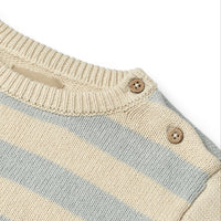 MORGAN STRIPE PULLOVER