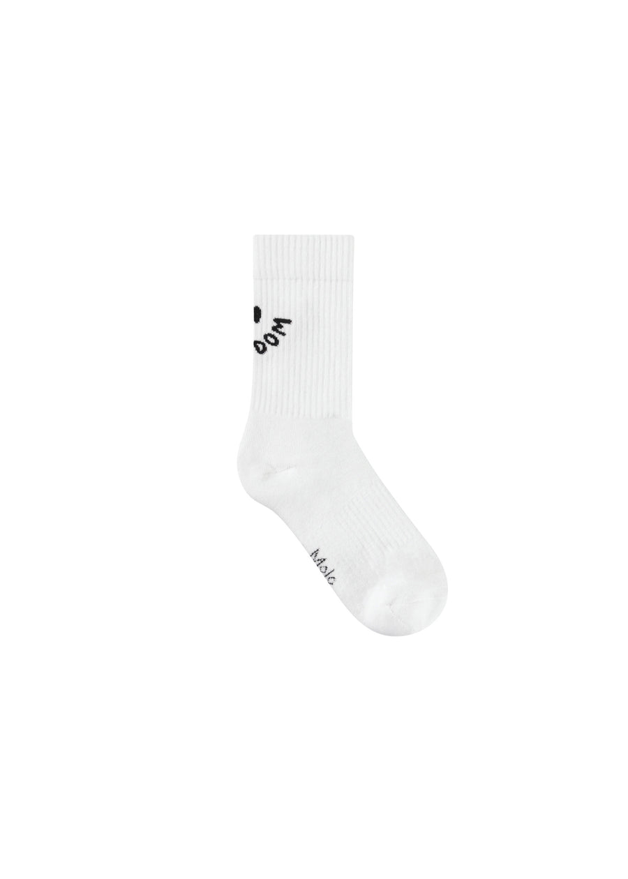 NORMAN SOCKS - 2 PACK - WHITE/BLUE