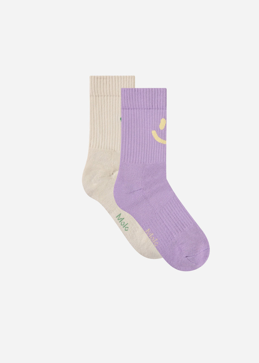 NORMAN SOCKS - 2 PACK - VIOLACEOUS