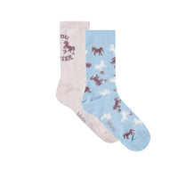 NOMI SOCKS - 2 PACK - CHARLOTTE PINK