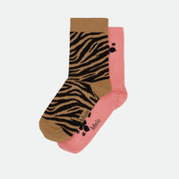 NOMI SOCKS - 2 PACK - FLAMINGO PLUME