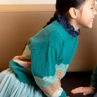 CROCHET SWEATER - EMERALD