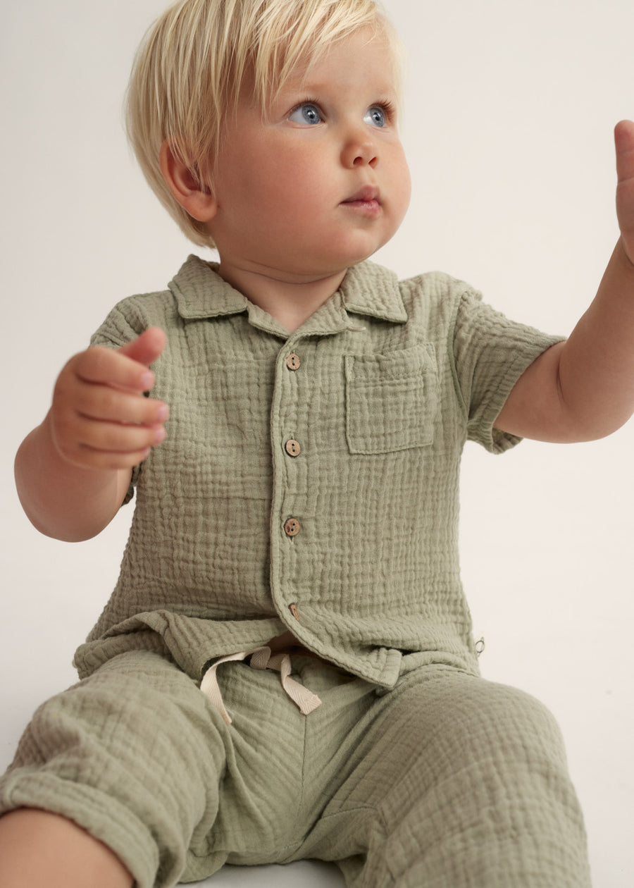 ABEL BUTTON DOWN - IVORY