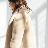 SHAWL FAUX COAT