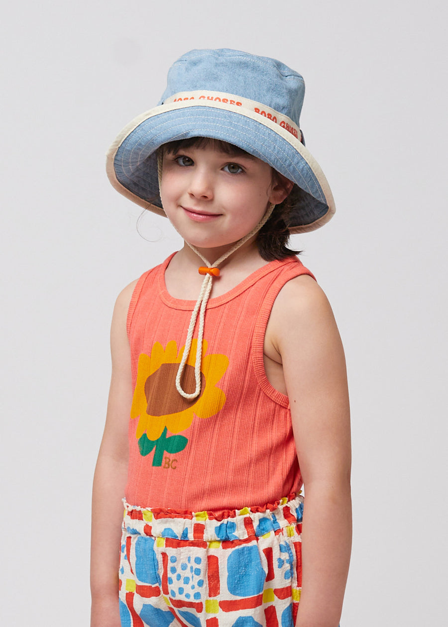 BOBO CHOSES DENIM BUCKET HAT