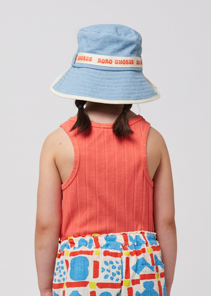 BOBO CHOSES DENIM BUCKET HAT