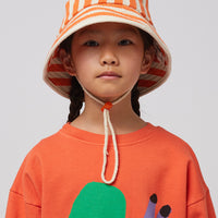 BOBO CHOSES STRIPED BUCKET HAT