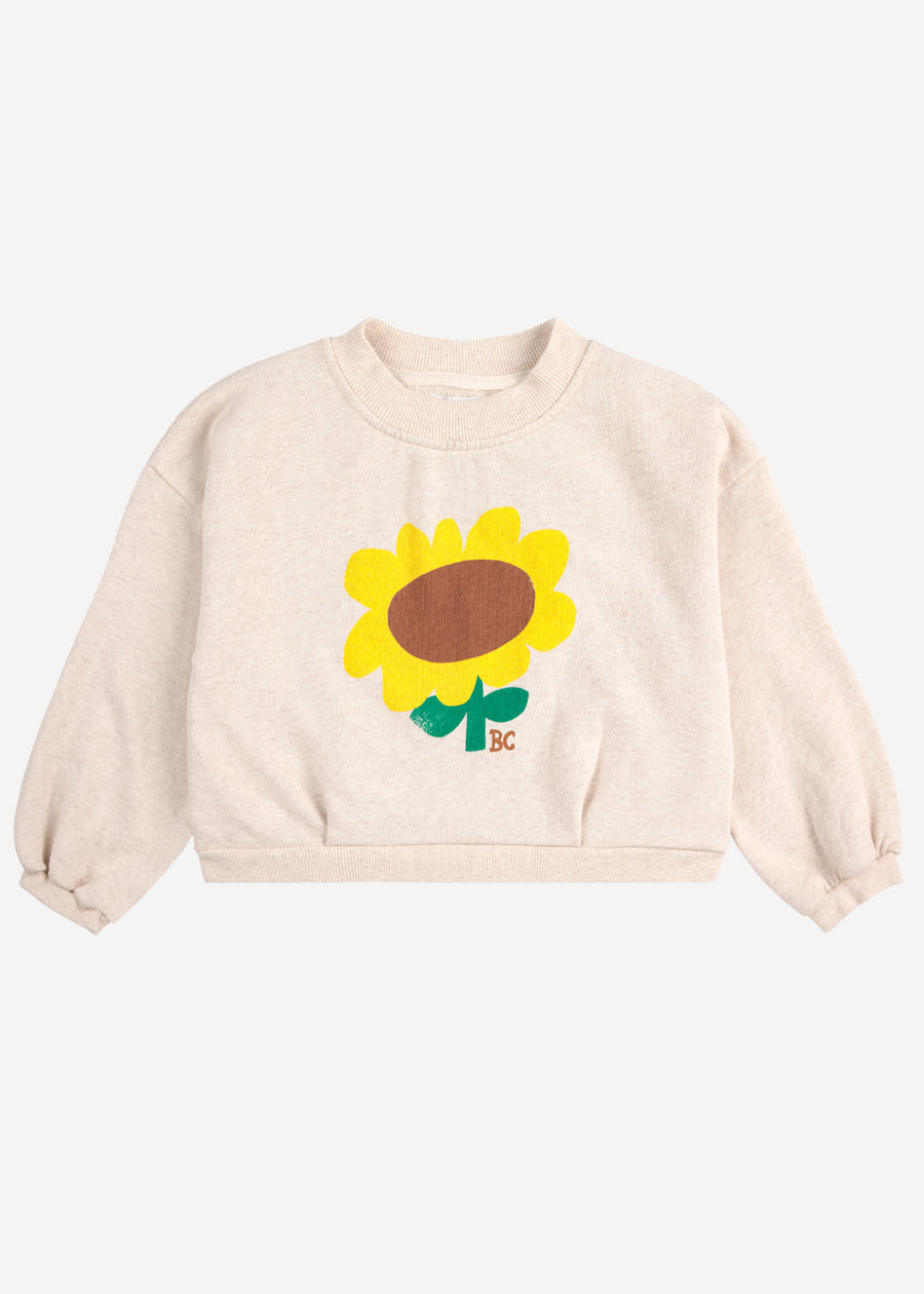 SUNFLOWER CROPPED SWEATSHIRT