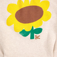 SUNFLOWER CROPPED SWEATSHIRT