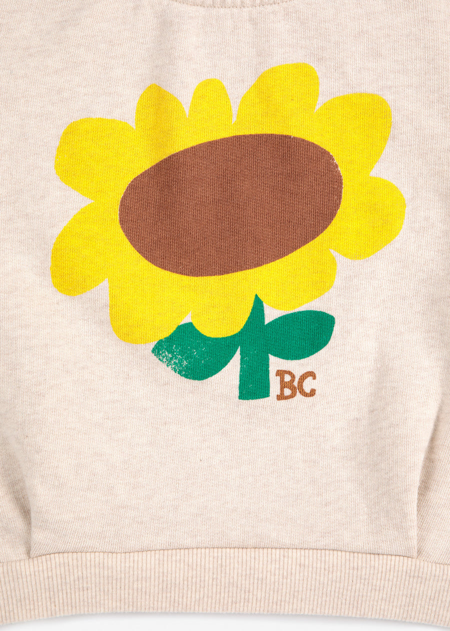 SUNFLOWER CROPPED SWEATSHIRT