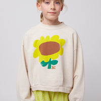 SUNFLOWER CROPPED SWEATSHIRT