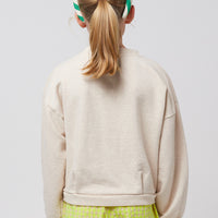 SUNFLOWER CROPPED SWEATSHIRT