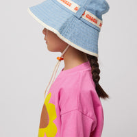 BOBO CHOSES DENIM BUCKET HAT