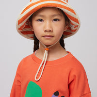 BOBO CHOSES STRIPED BUCKET HAT