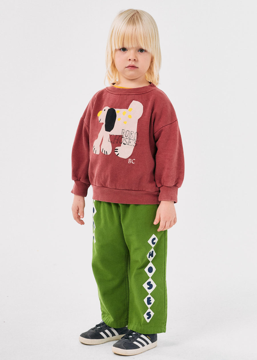 BOBO CHOSES DIAMONDS STRAIGHT PANTS