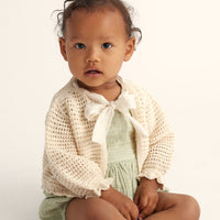 CASANDRA BOW CARDIGAN