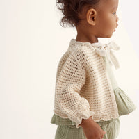 CASANDRA BOW CARDIGAN