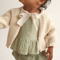 CASANDRA BOW CARDIGAN