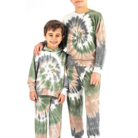 CAMO SPIRAL LOUNGE SET