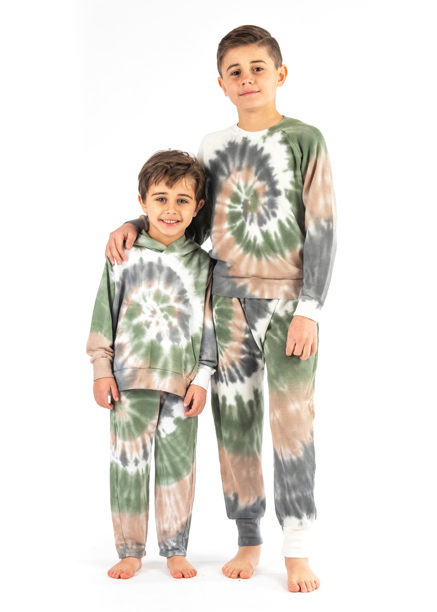 CAMO SPIRAL LOUNGE SET