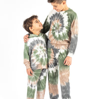 CAMO SPIRAL LOUNGE SET