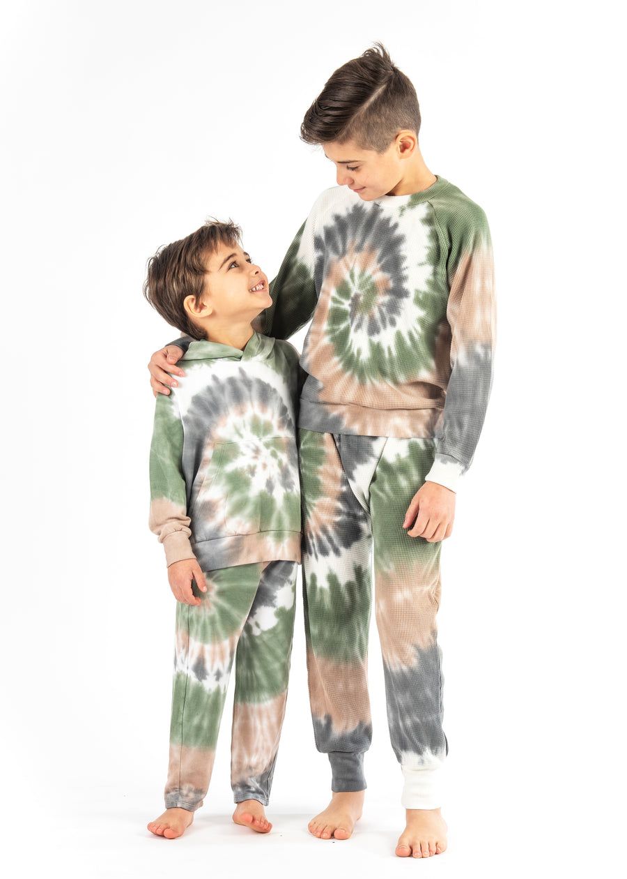 CAMO SPIRAL LOUNGE SET