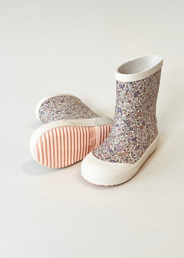 MUDDY FLORAL RUBBER BOOT