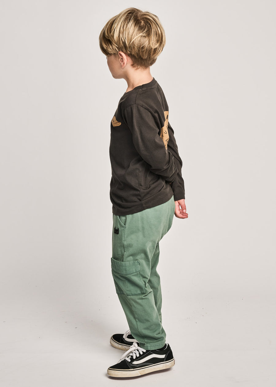 JARGO PANTS - WASHED GREEN