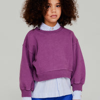 VELAN CROPPED SWEATSHIRT