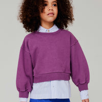 VELAN CROPPED SWEATSHIRT