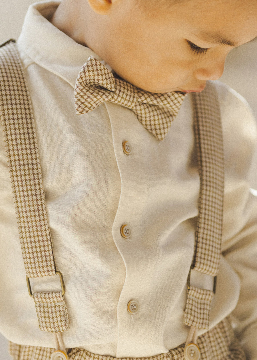 BOW TIE - HOUNDSTOOTH