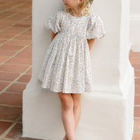 LUNA BLUE GARDEN DRESS