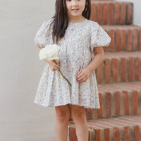 LUNA BLUE GARDEN DRESS