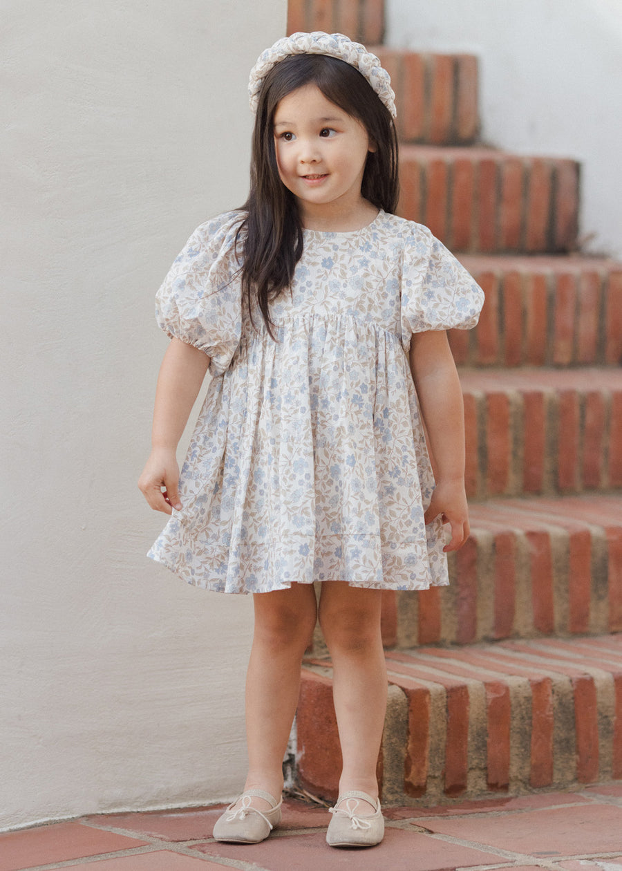 LUNA BLUE GARDEN DRESS