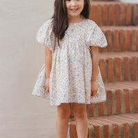 LUNA BLUE GARDEN DRESS