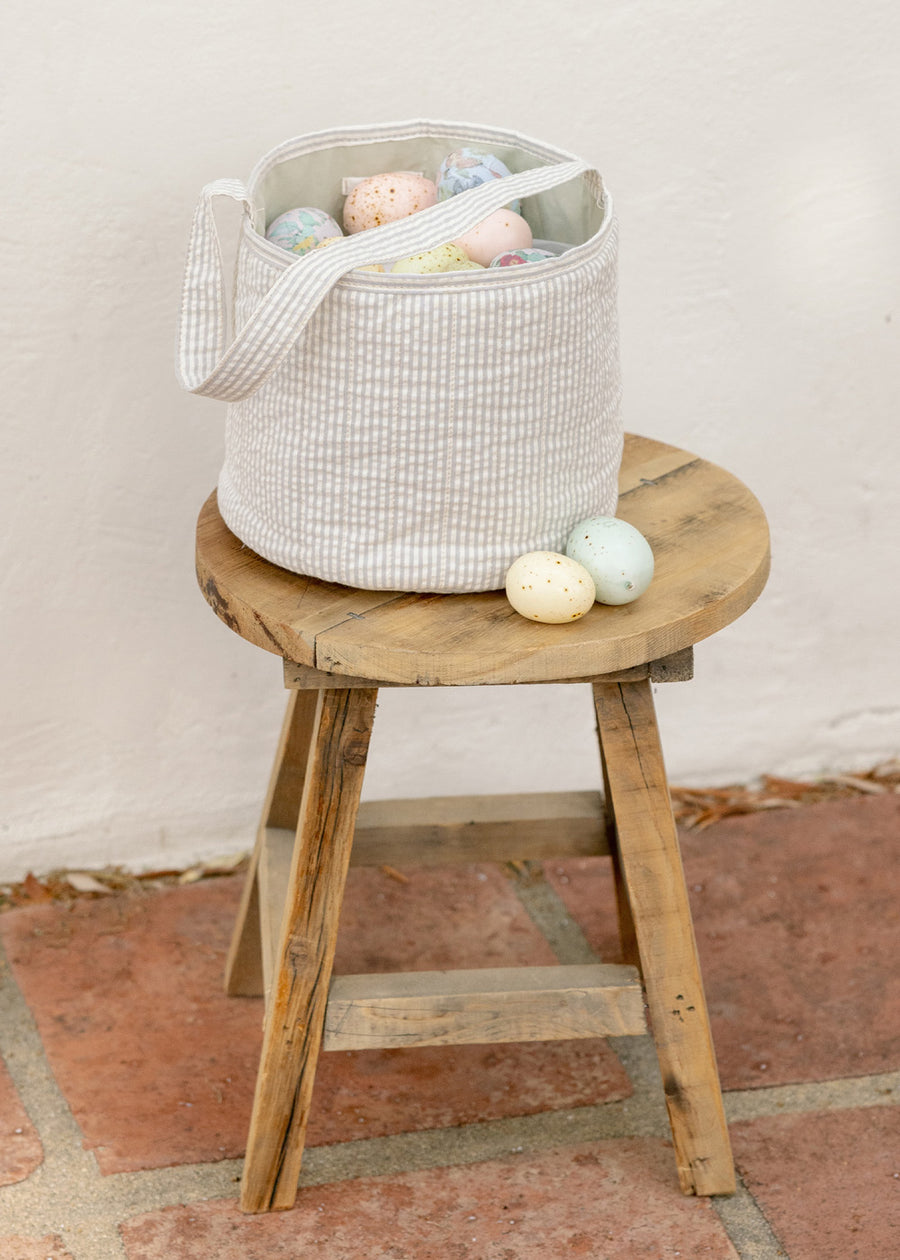 STRIPE EASTER BASKET