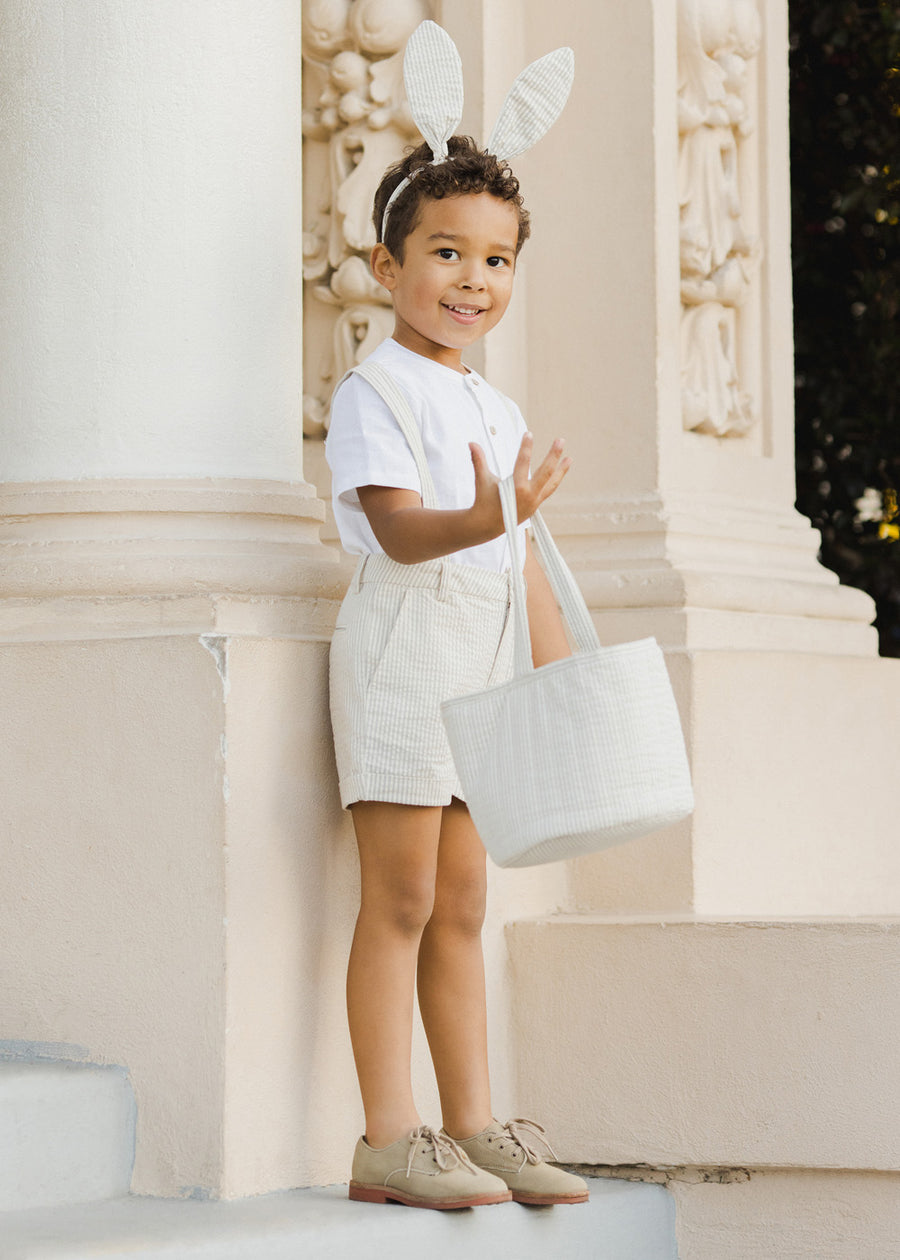 STRIPE EASTER BASKET