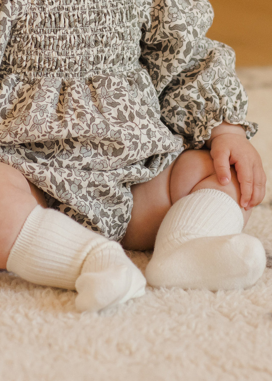 SOCKS SET - 2 PACK - IVORY/DUSTY BLUE