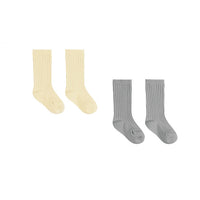 SOCK SET - 2 PACK - YELLOW/BLUE