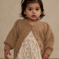 TULIP CARDIGAN - SAND