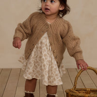 TULIP CARDIGAN - SAND