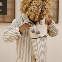 FOREST PINSTRIPE PAJAMA SET