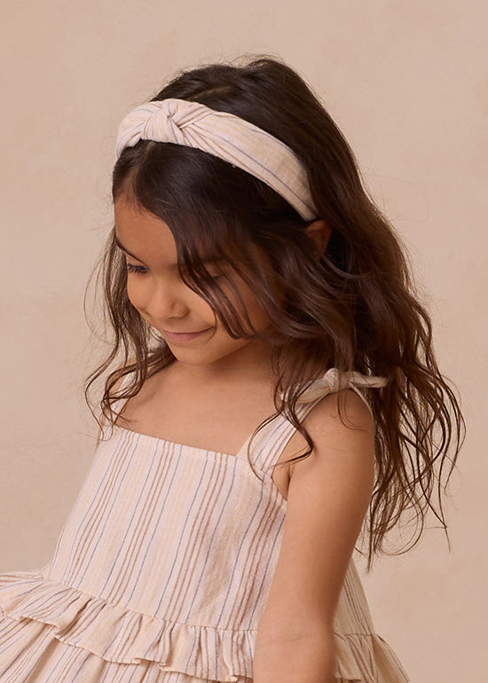 SUMMER STRIPE KNOTTED HEADBAND