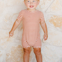 STRIPE SHORTY ONE PIECE