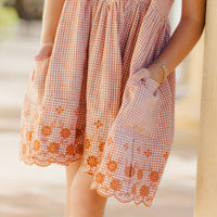 GINGHAM SUMMER DRESS