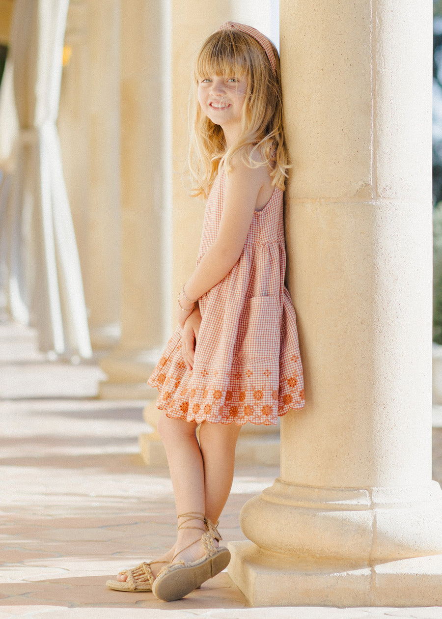 GINGHAM SUMMER DRESS