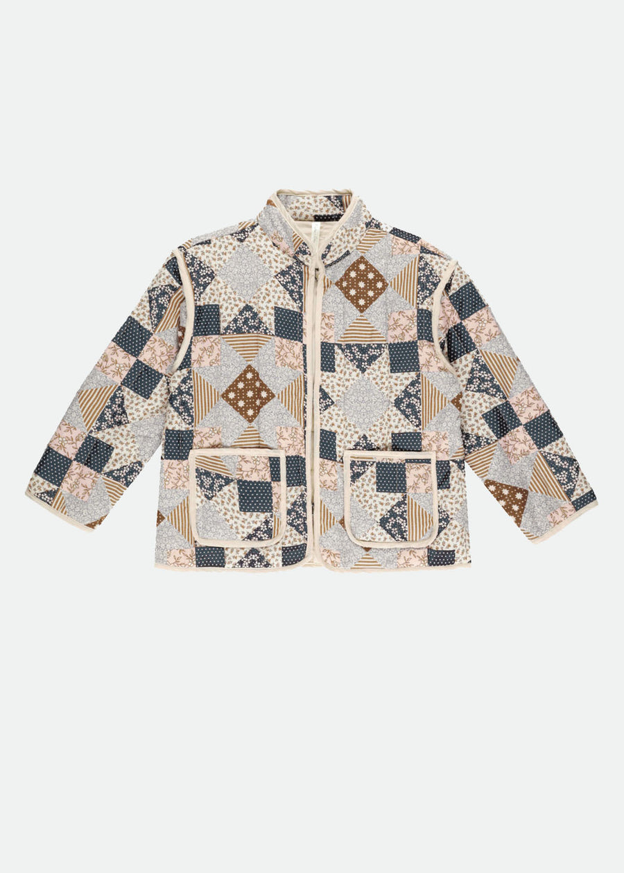 QUILTED PATCHWORK JACKET