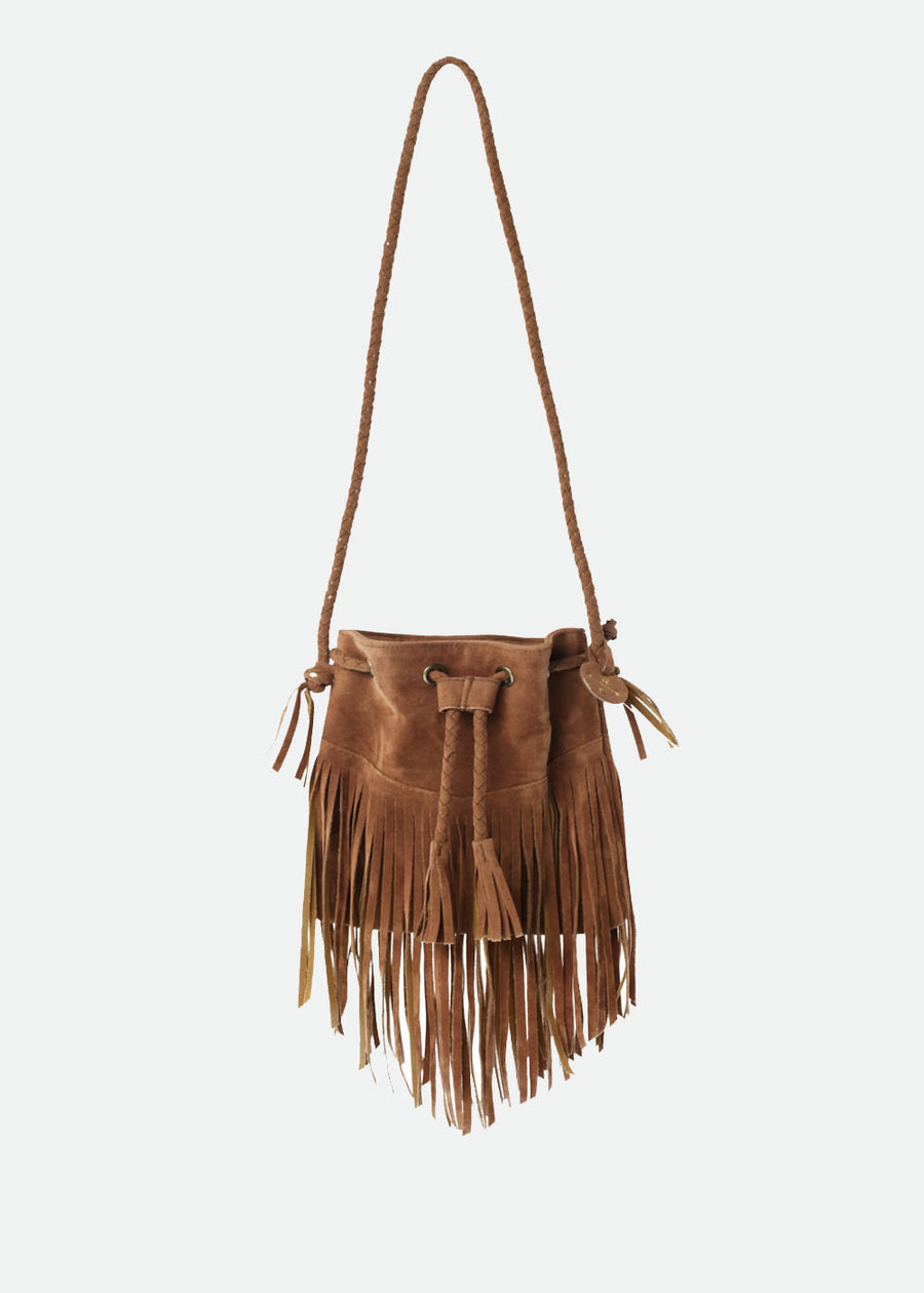 FRINGE CROSSBODY PURSE