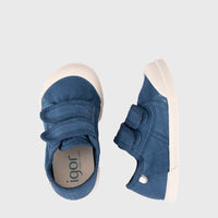 LONA VELCRO SHOE - MARINE